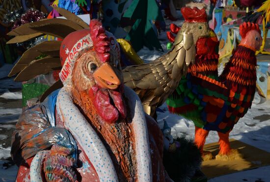 Public festivities in Ussuriisk