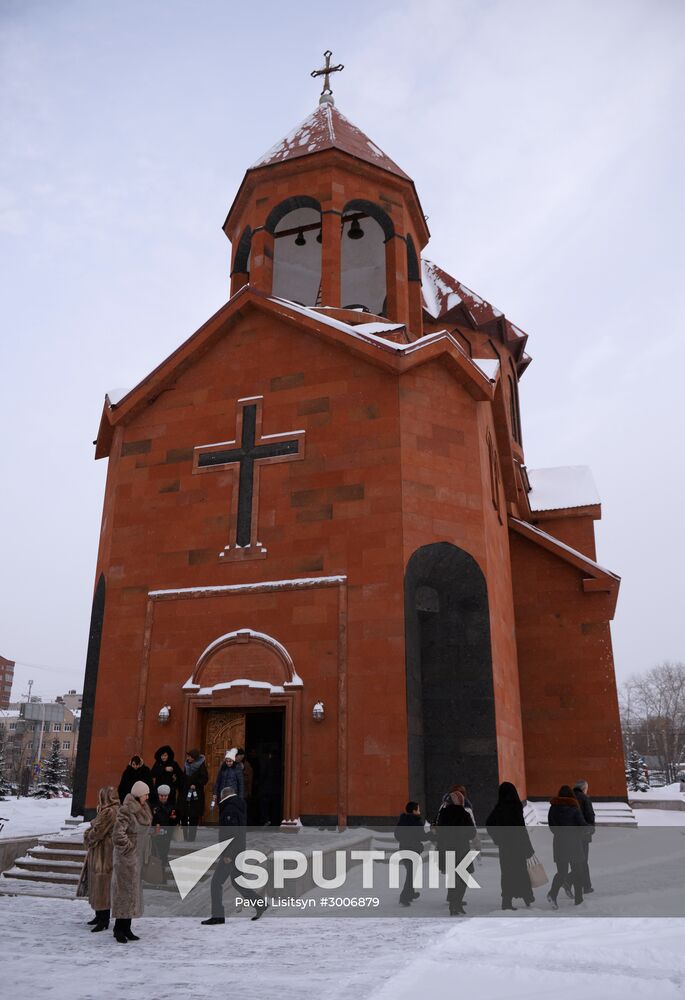Armenian Apostolic Church celebrates Christmas