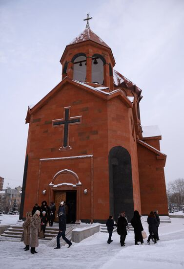 Armenian Apostolic Church celebrates Christmas