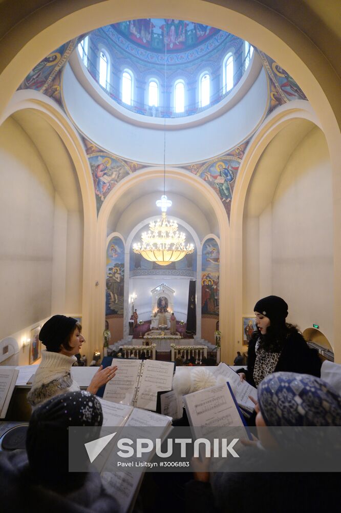 Armenian Apostolic Church celebrates Christmas
