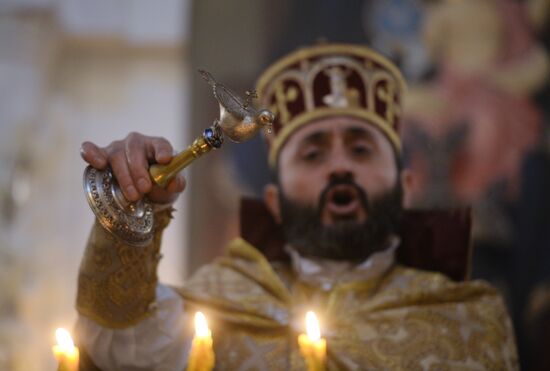 Armenian Apostolic Church celebrates Christmas