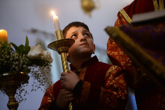 Armenian Apostolic Church celebrates Christmas
