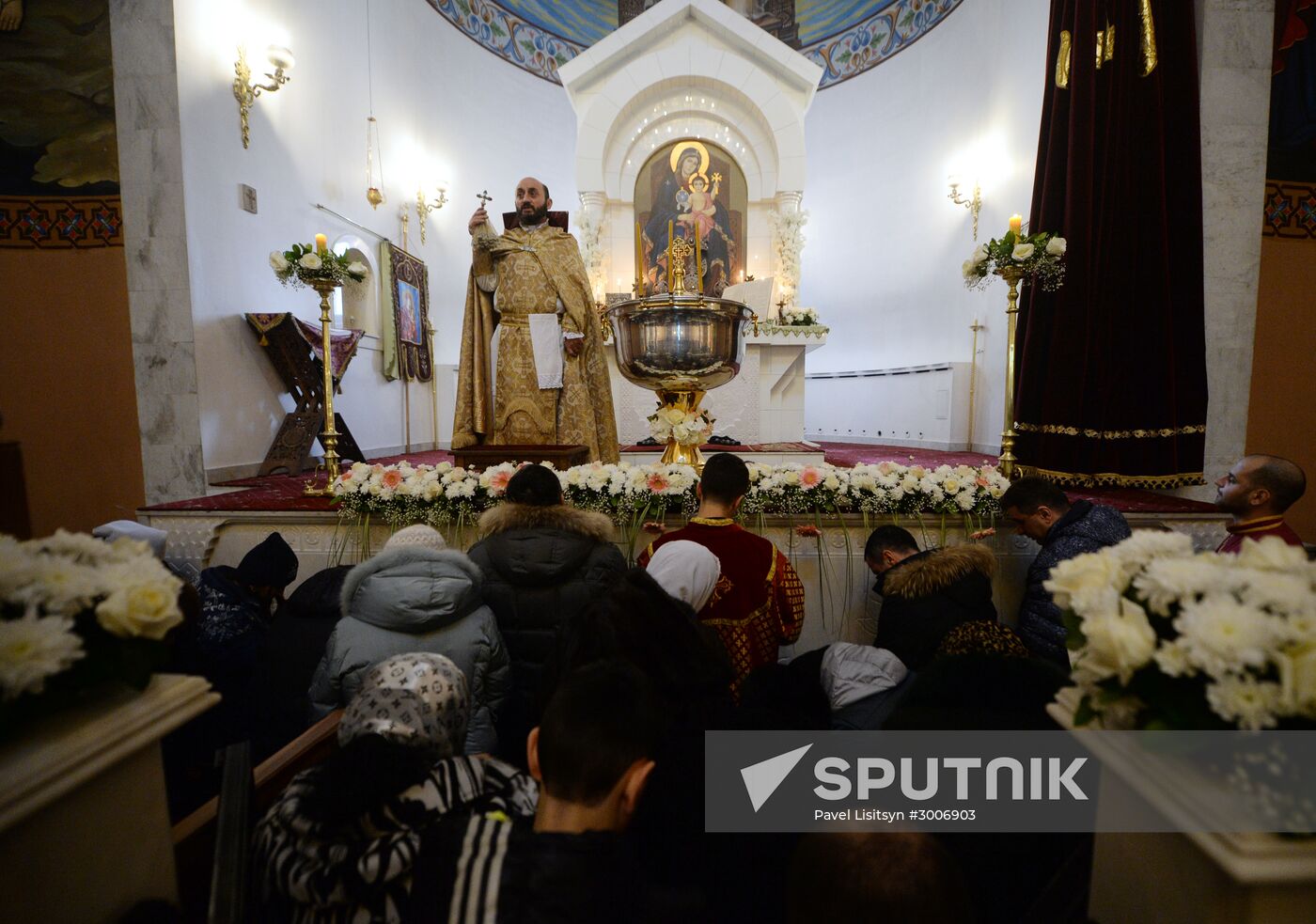 Armenian Apostolic Church celebrates Christmas