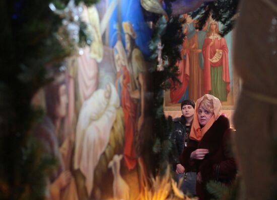 Christmas celebrations across Russia