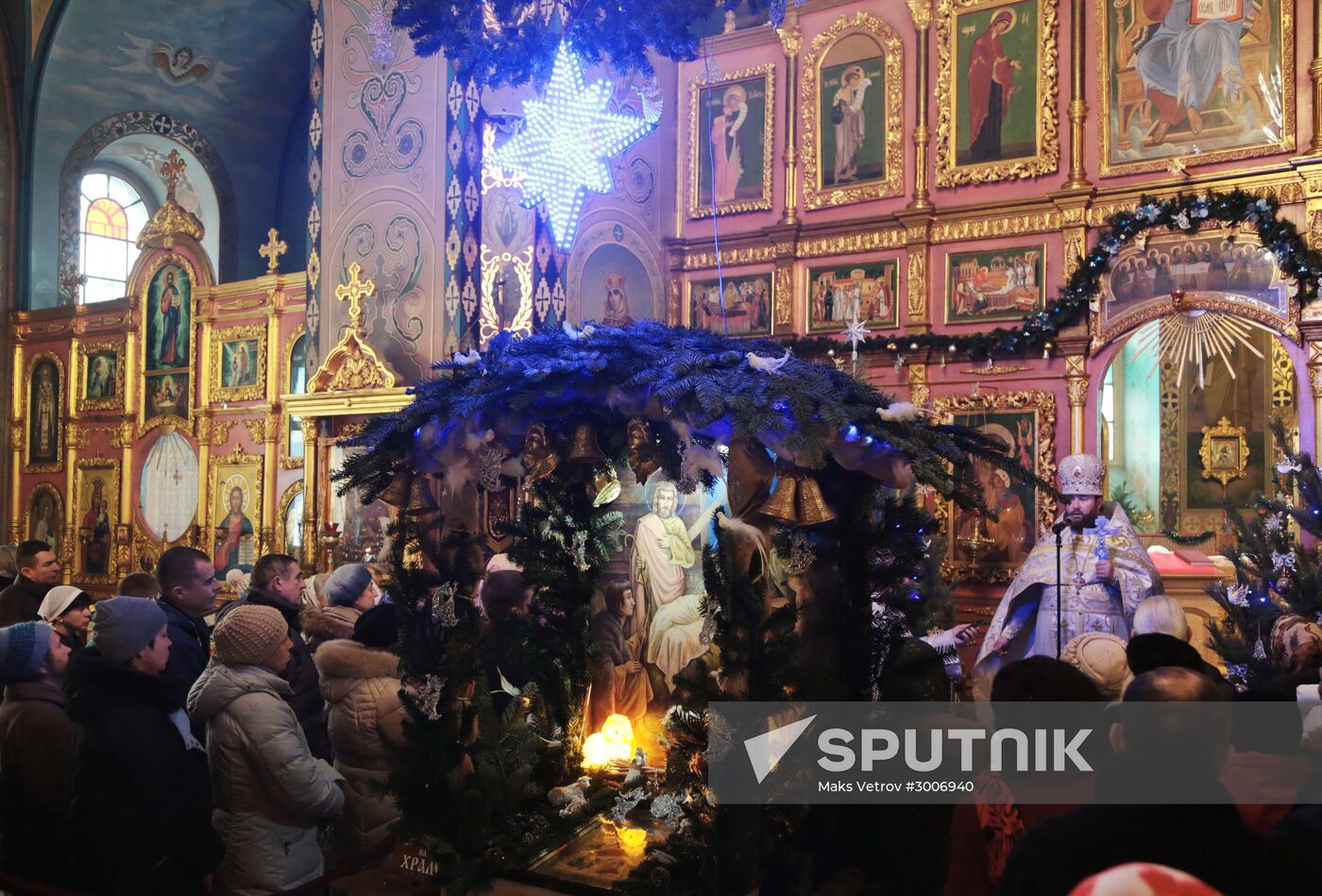 Christmas celebrations across Russia
