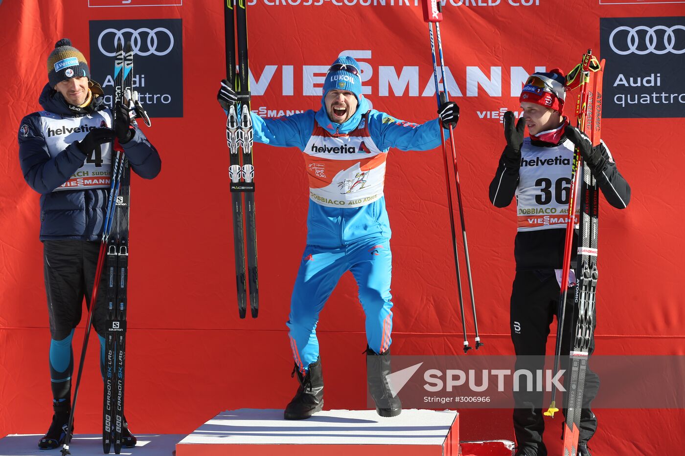 Sergei Ustyugov wins fifth Tour de Ski event in a row