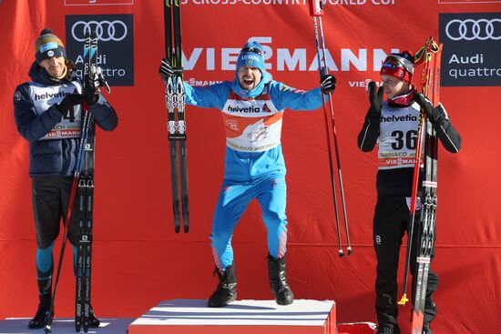 Sergei Ustyugov wins fifth Tour de Ski event in a row