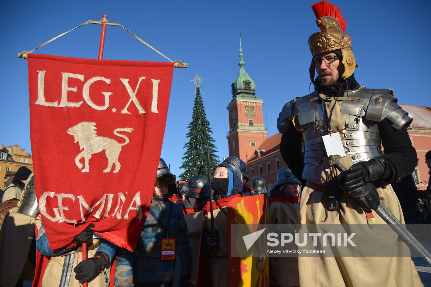 Three Kings procession in Warsaw