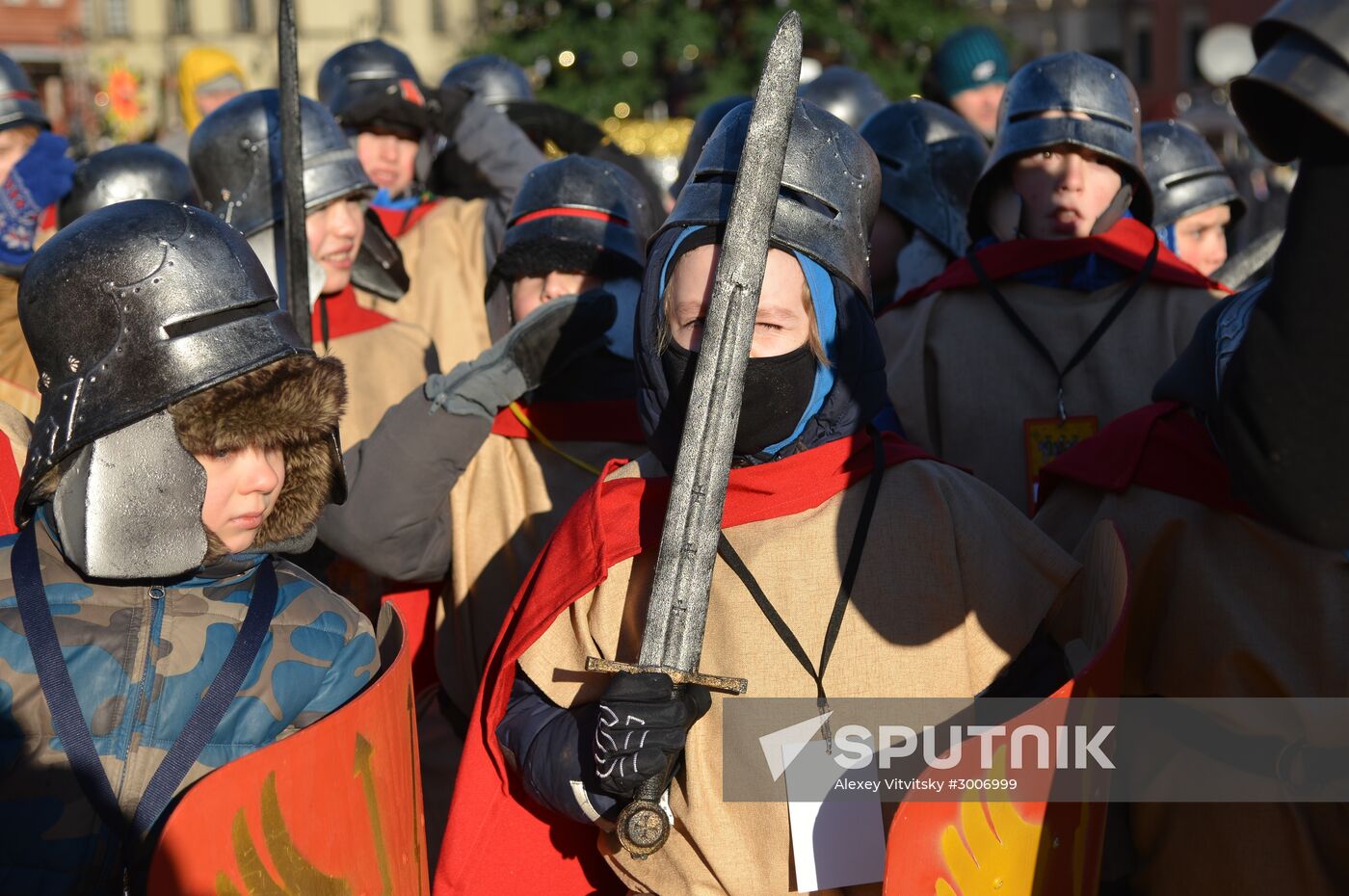 Three Kings procession in Warsaw