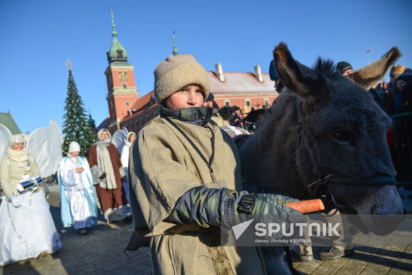 Three Kings procession in Warsaw