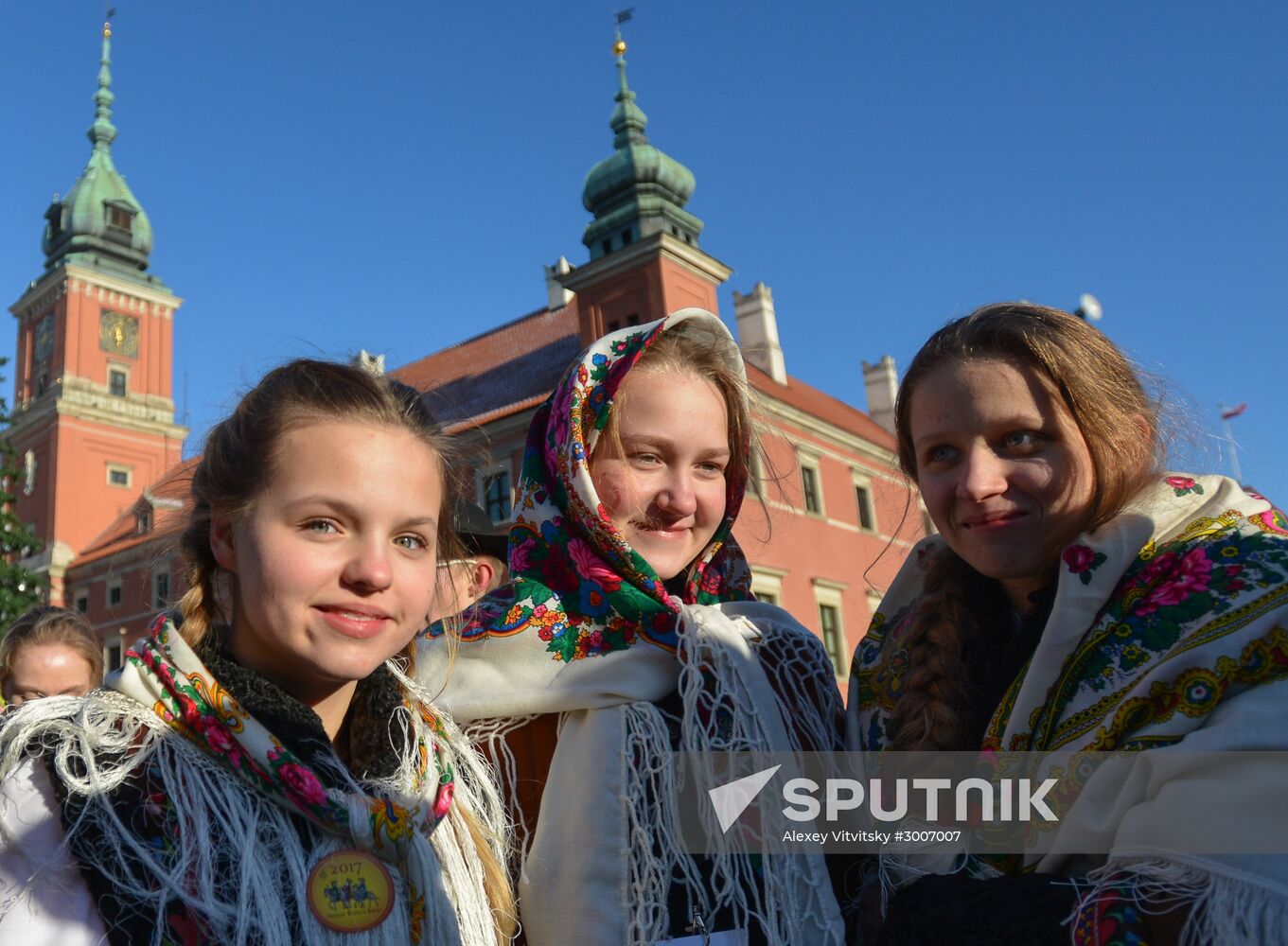 Three Kings procession in Warsaw