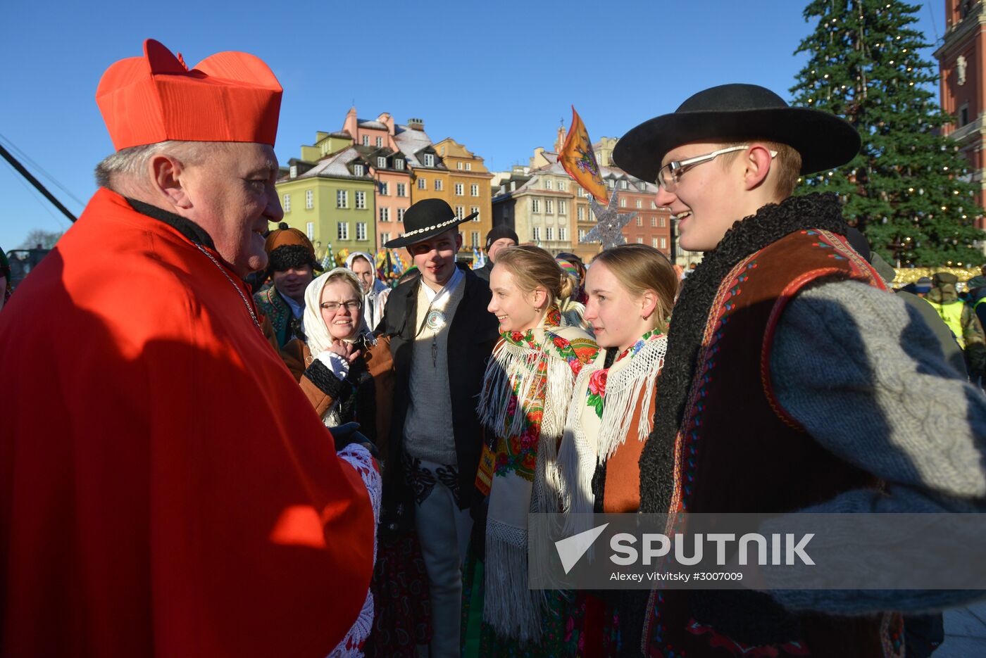 Three Kings procession in Warsaw