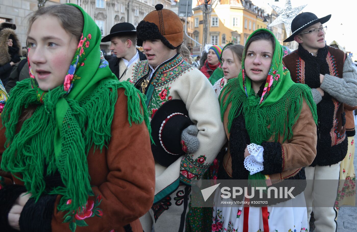 Three Kings procession in Warsaw