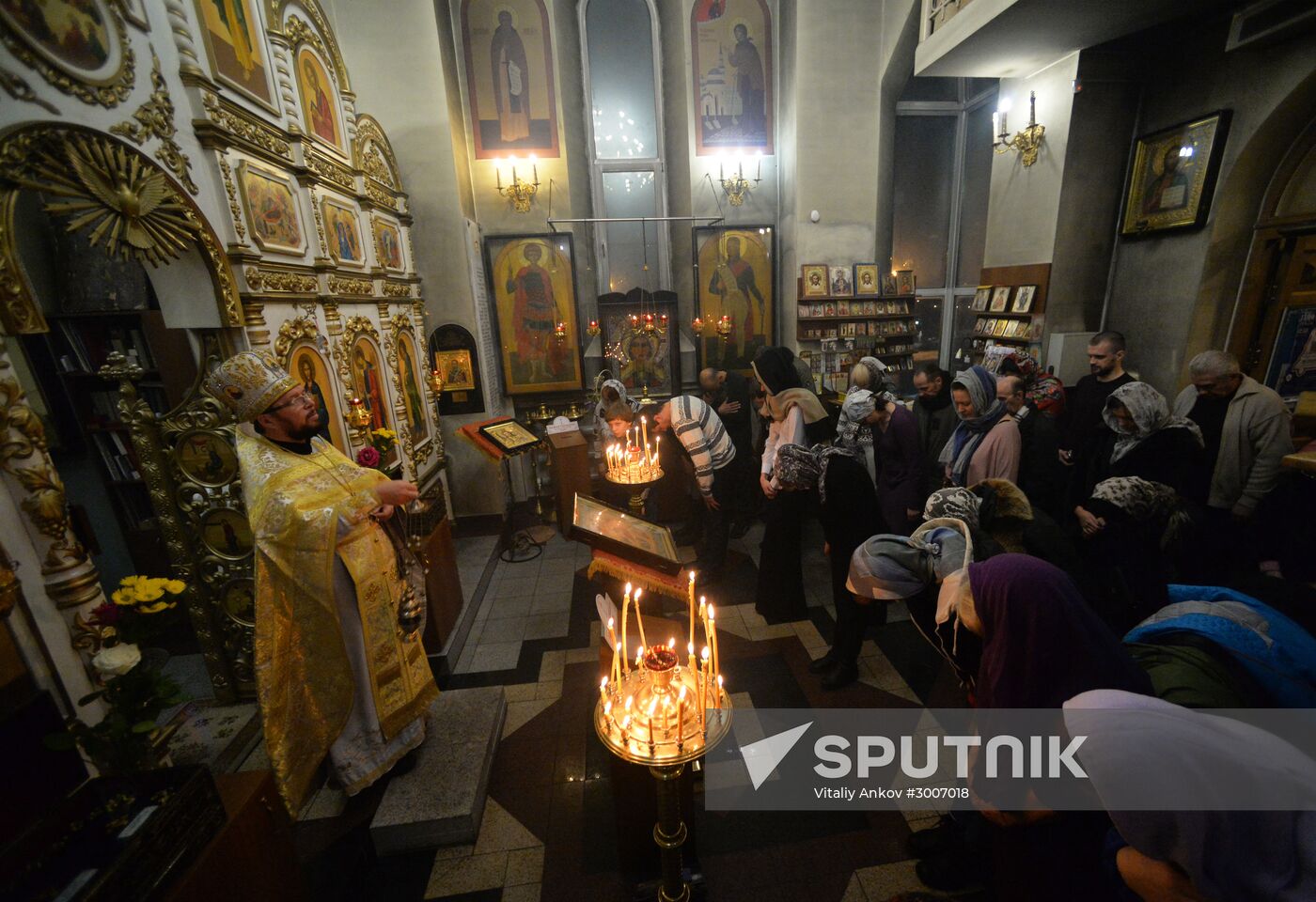 Christmas celebrations across Russia