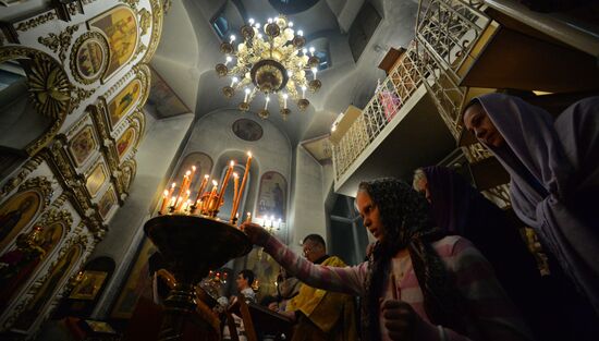 Christmas celebrations across Russia