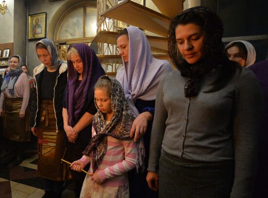 Christmas celebrations across Russia