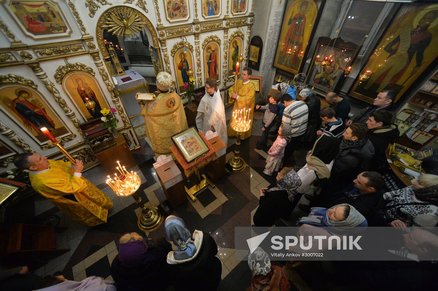Christmas celebrations across Russia