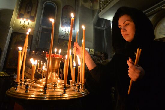Christmas celebrations across Russia