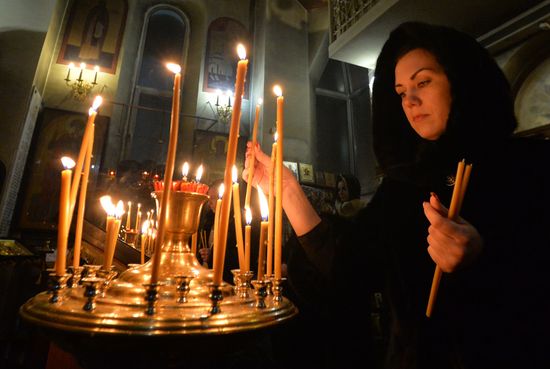 Christmas celebrations across Russia