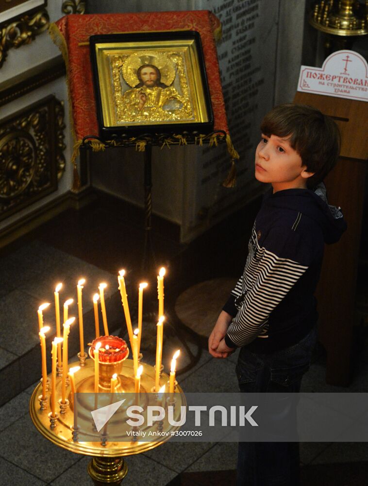 Christmas celebrations across Russia
