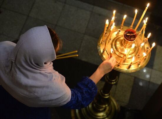 Christmas celebrations across Russia
