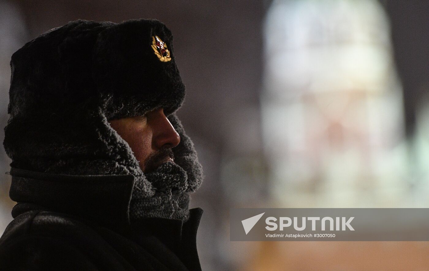 Christmas holidays celebrated in Moscow