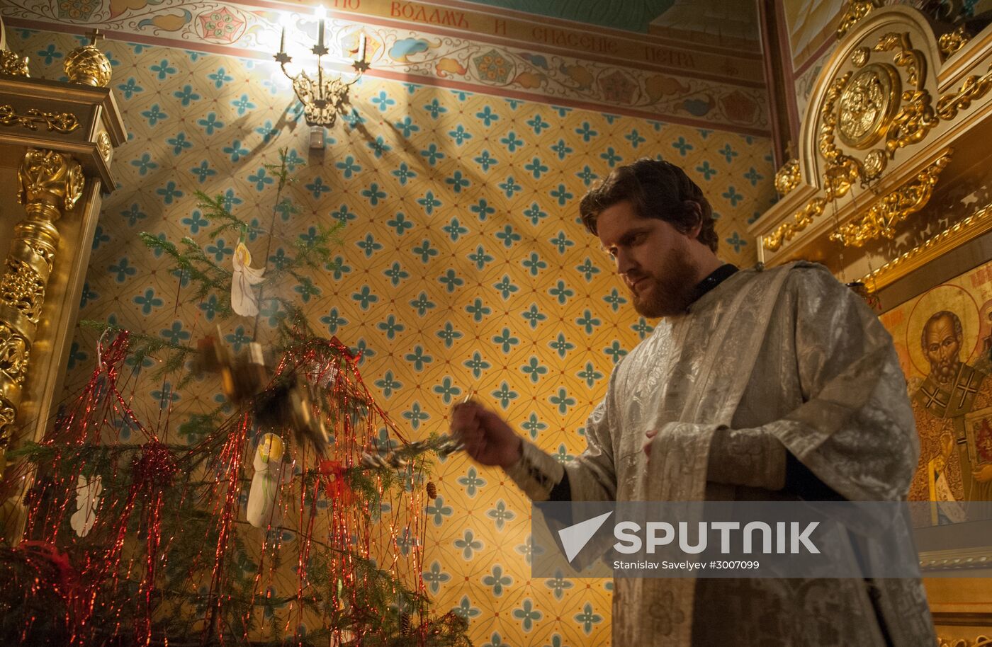 Christmas celebrations across Russia