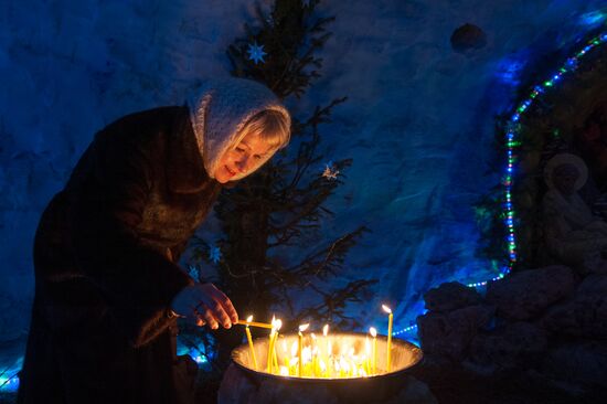 Christmas celebrations across Russia