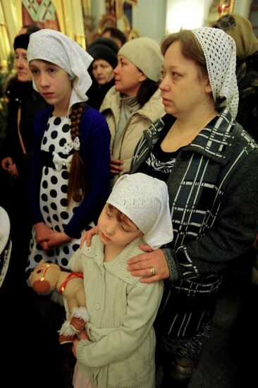 Christmas celebrations across Russia