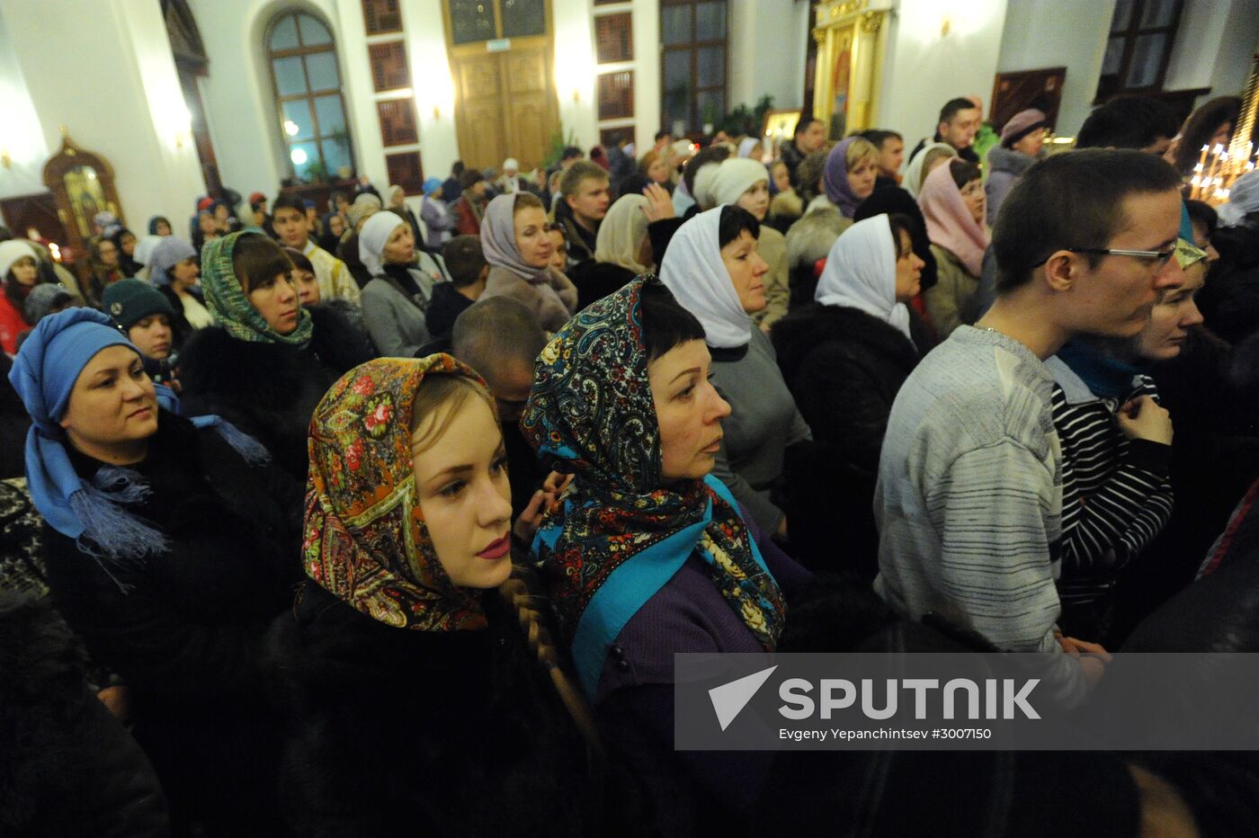 Christmas celebrations across Russia