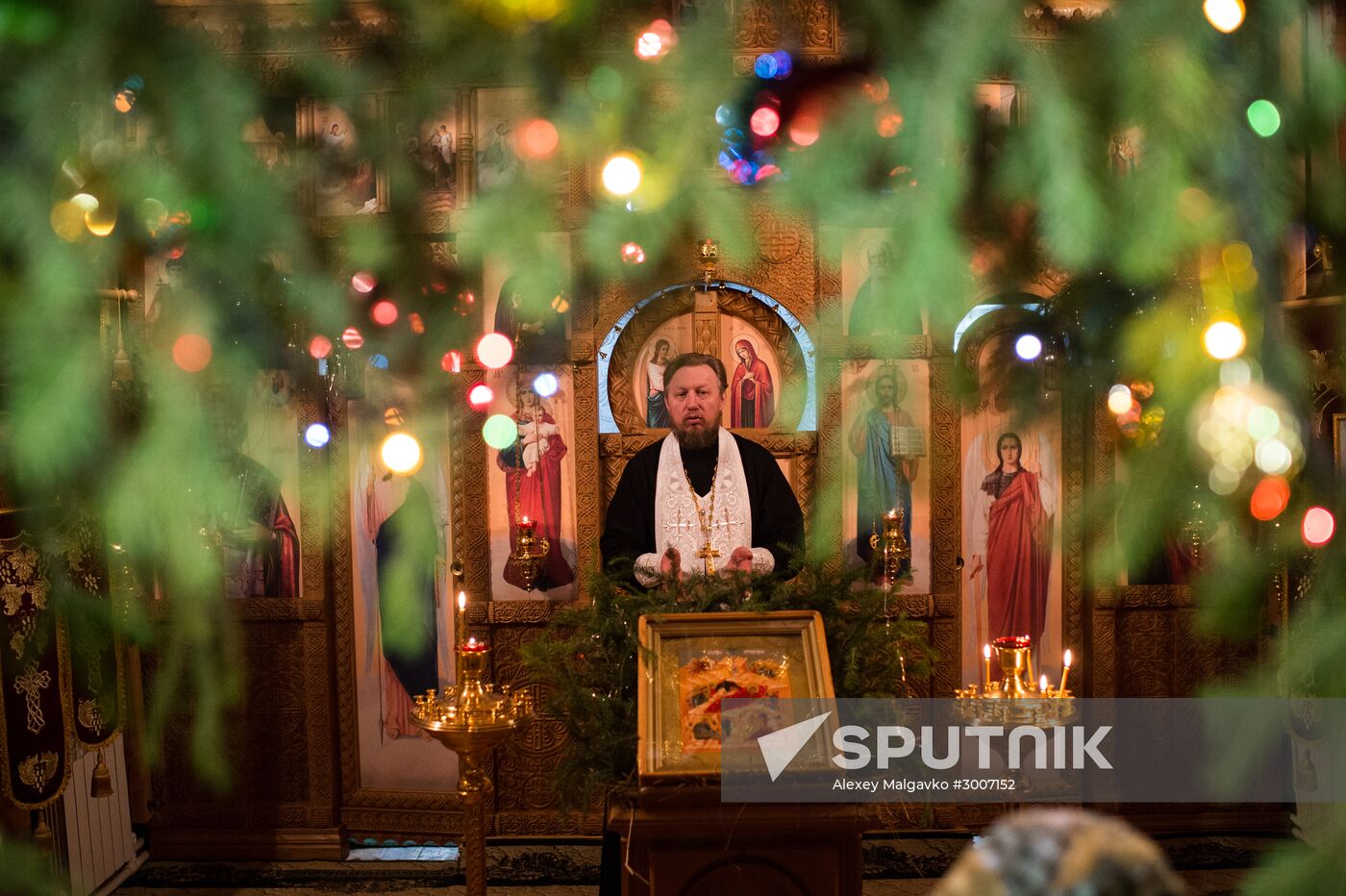Christmas celebrations across Russia