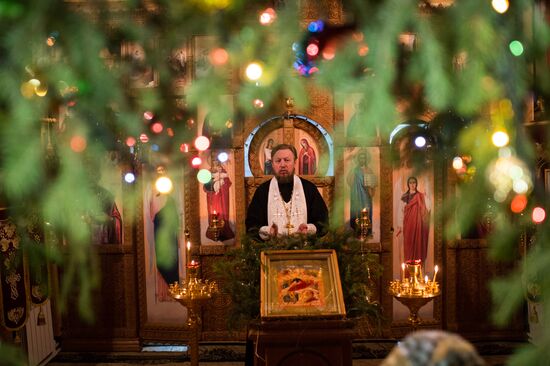 Christmas celebrations across Russia