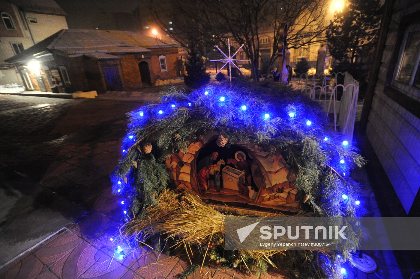 Christmas celebrations across Russia