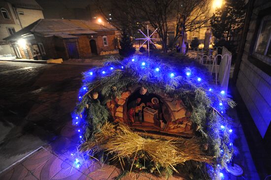 Christmas celebrations across Russia