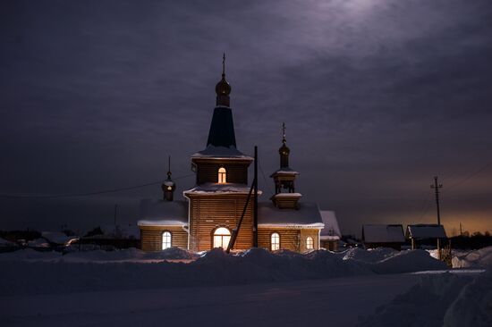Christmas celebrations across Russia