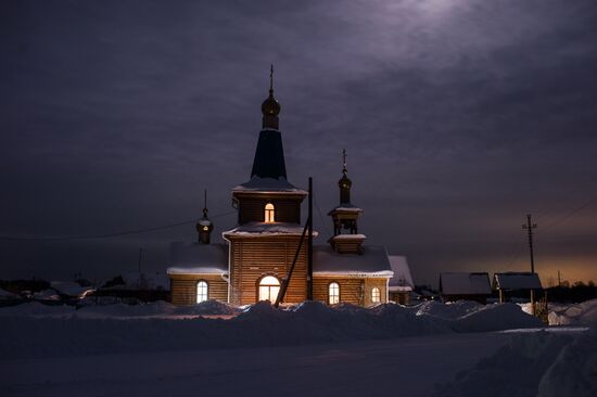 Christmas celebrations across Russia