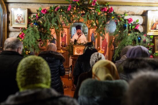 Christmas celebrations across Russia