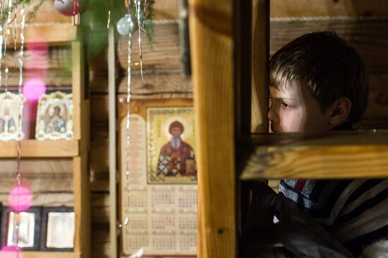 Christmas celebrations across Russia
