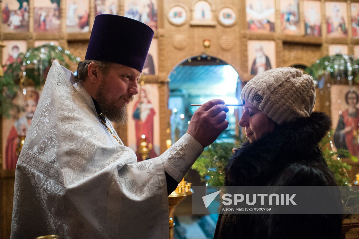 Christmas celebrations across Russia
