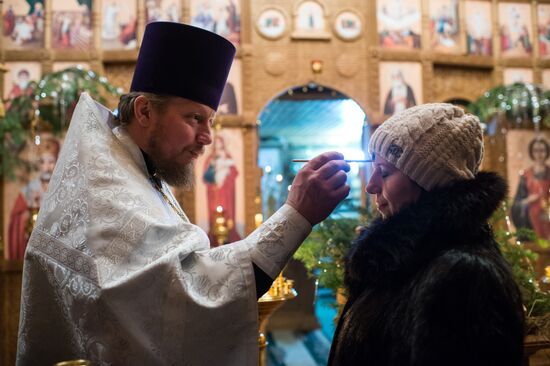 Christmas celebrations across Russia