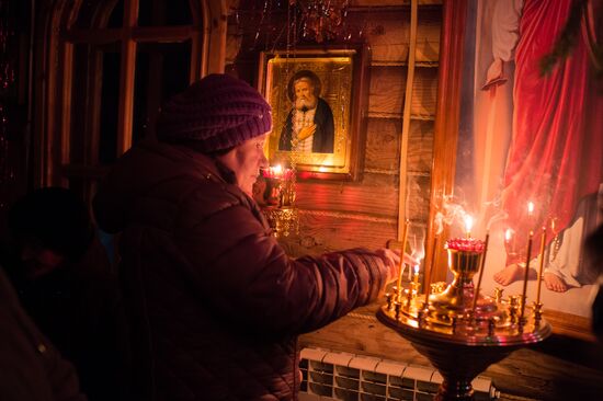 Christmas celebrations across Russia