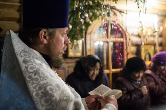 Christmas celebrations across Russia