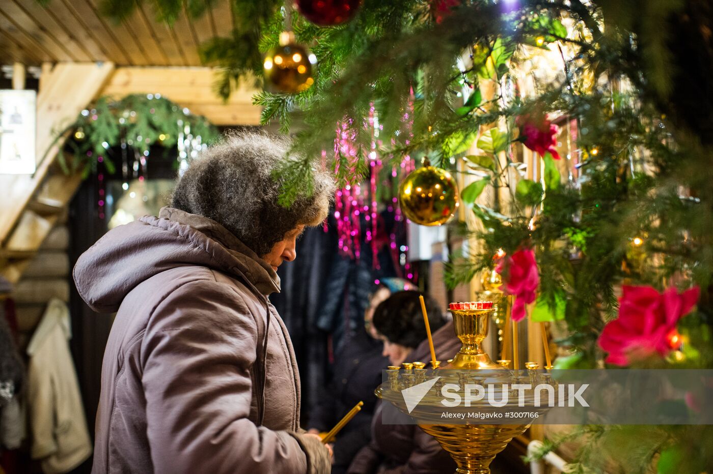 Christmas celebrations across Russia
