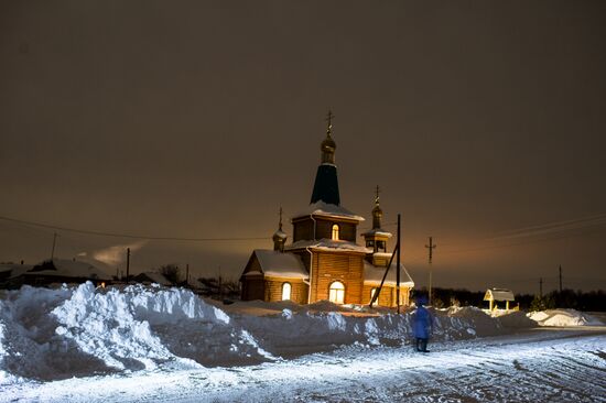 Christmas celebrations across Russia