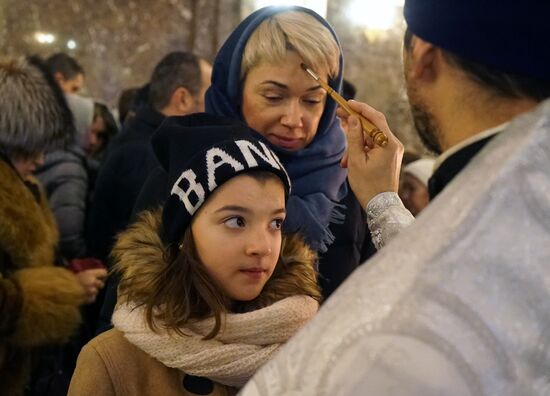 Christmas celebrations across Russia