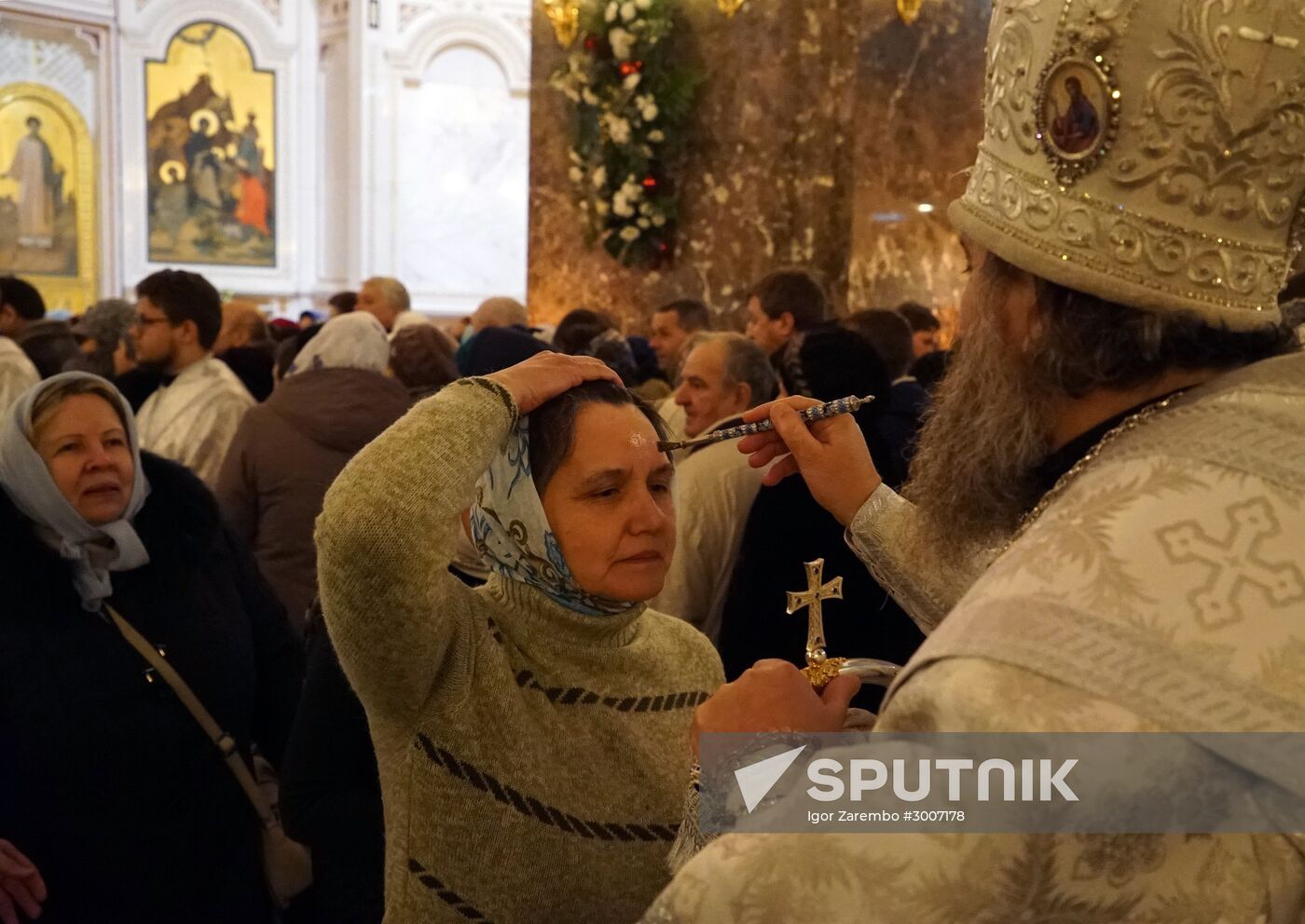 Christmas celebrations across Russia