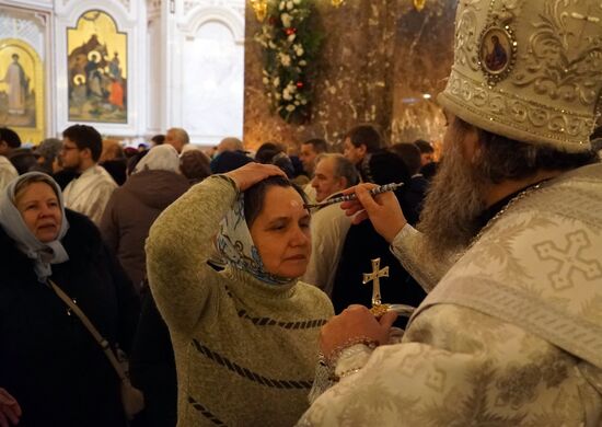 Christmas celebrations across Russia