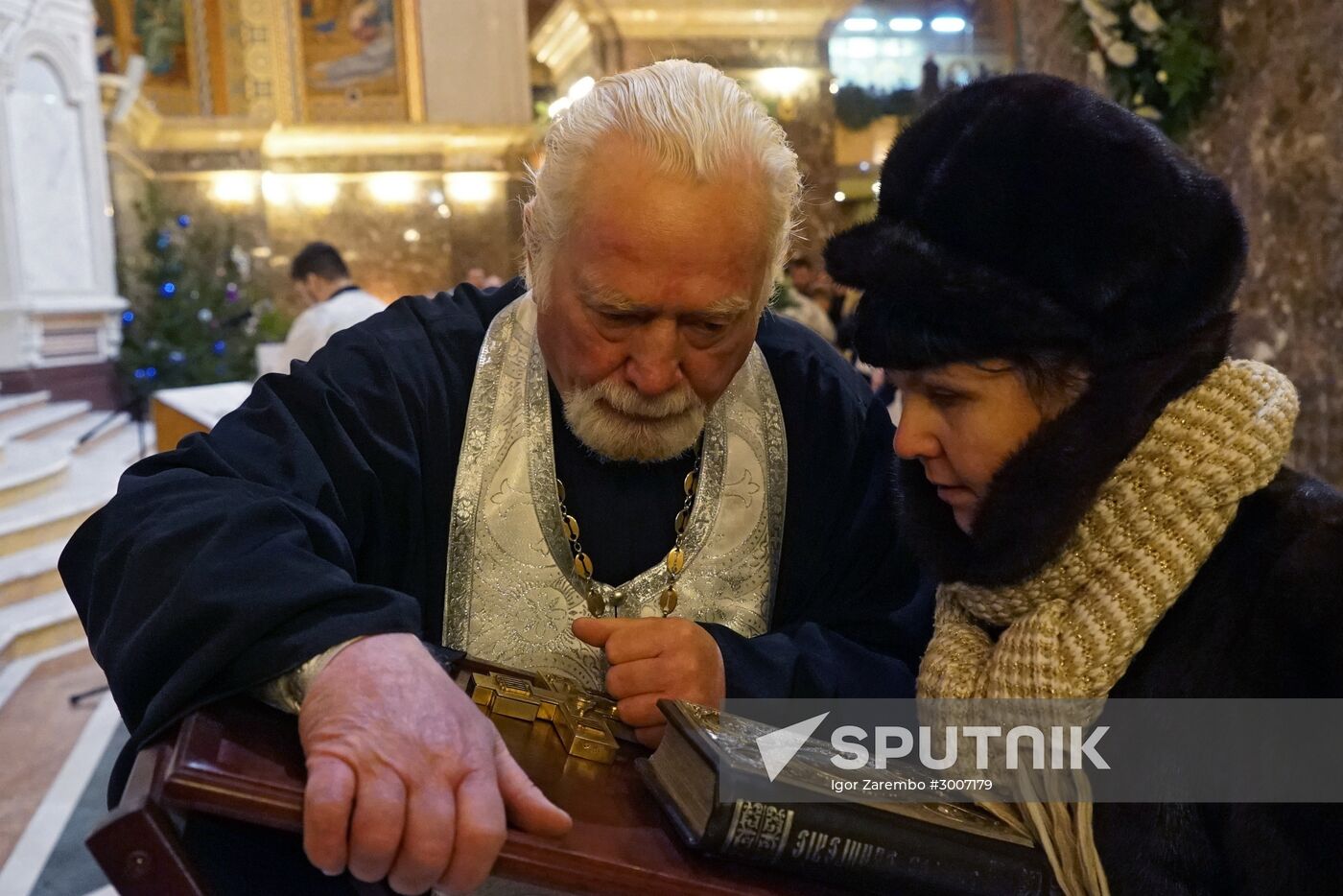 Christmas celebrations across Russia