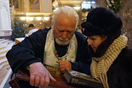 Christmas celebrations across Russia