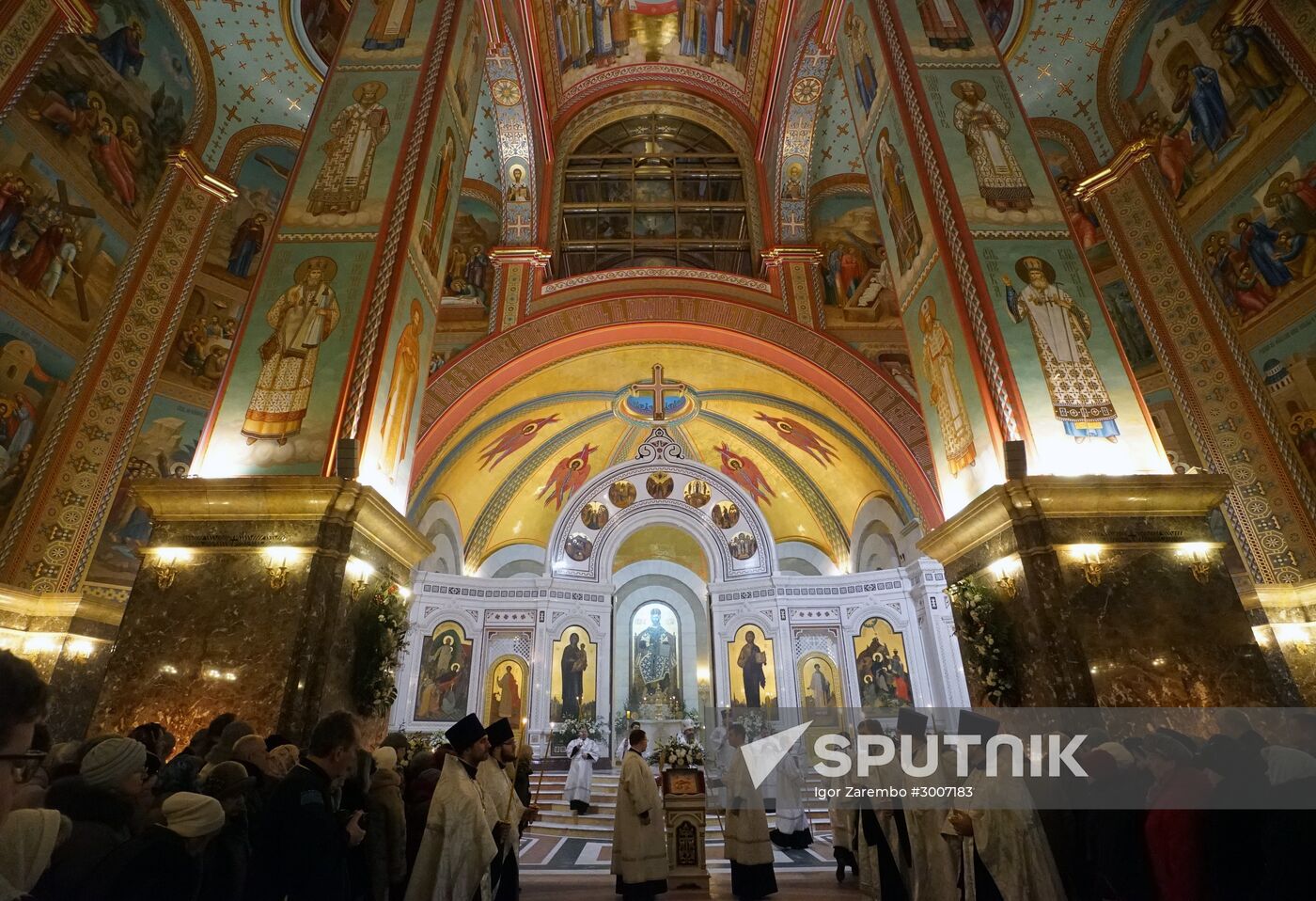 Christmas celebrations across Russia